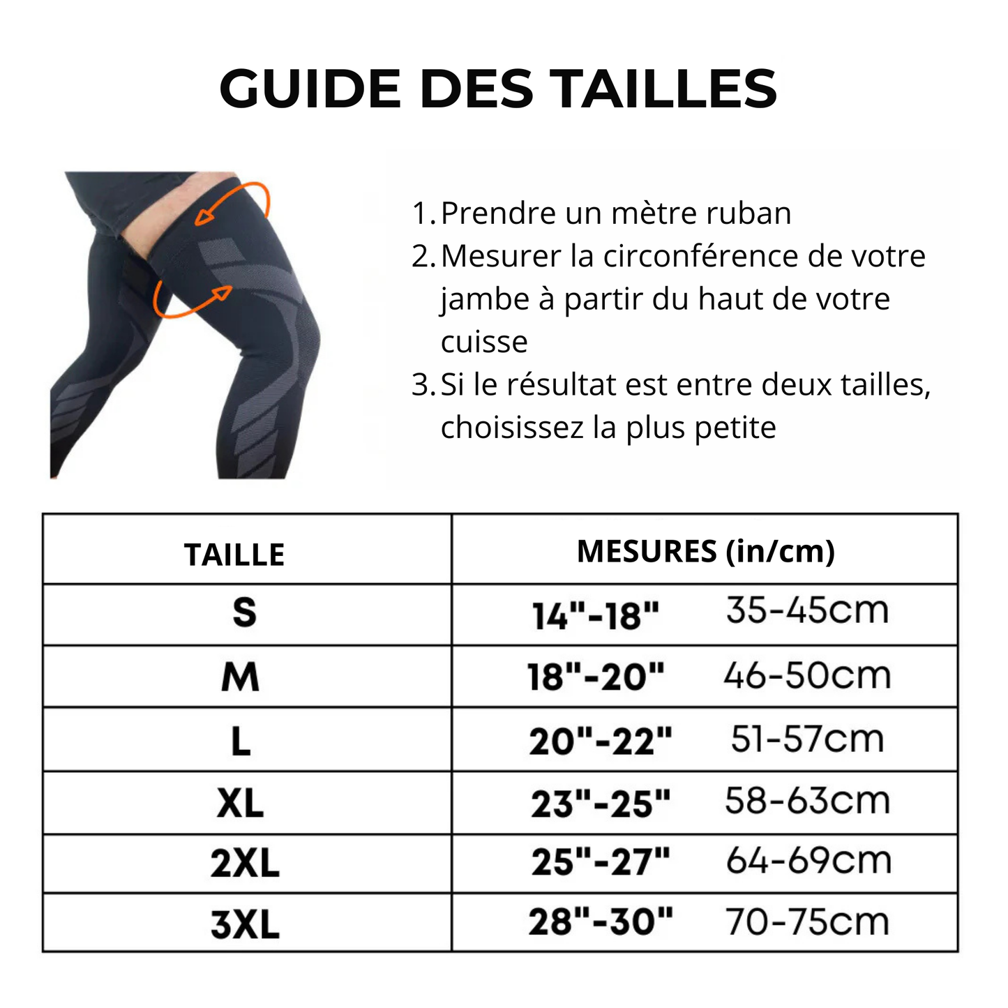 Genouillère de compression