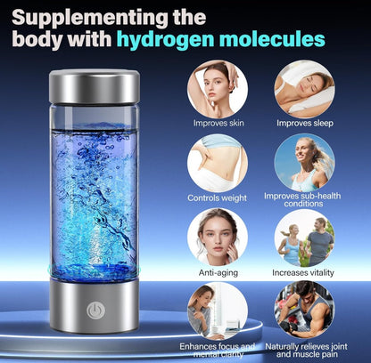 Bouteille d'eau hydrogène