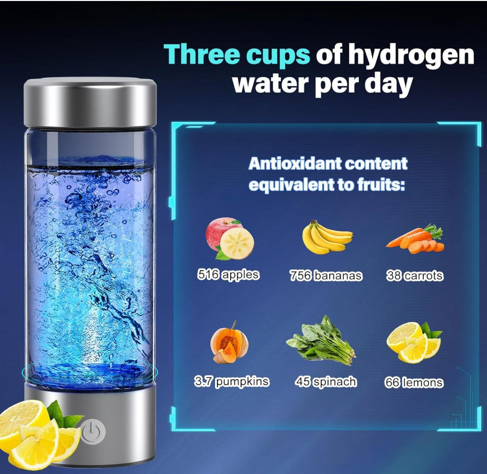 Bouteille d'eau hydrogène