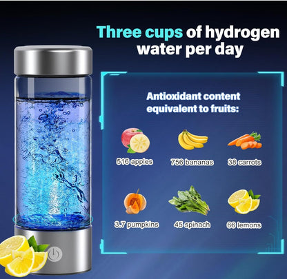 Bouteille d'eau hydrogène